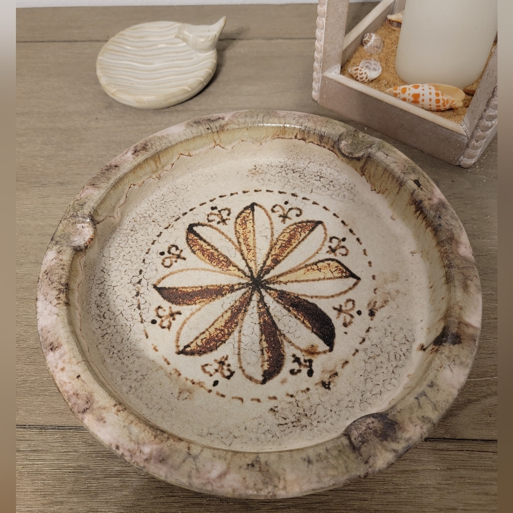 Mid Century Rosenthol Netter Italian Glazed Ceramic Ashtray